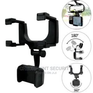 Car Rearview Mirror Phone Holder Mount