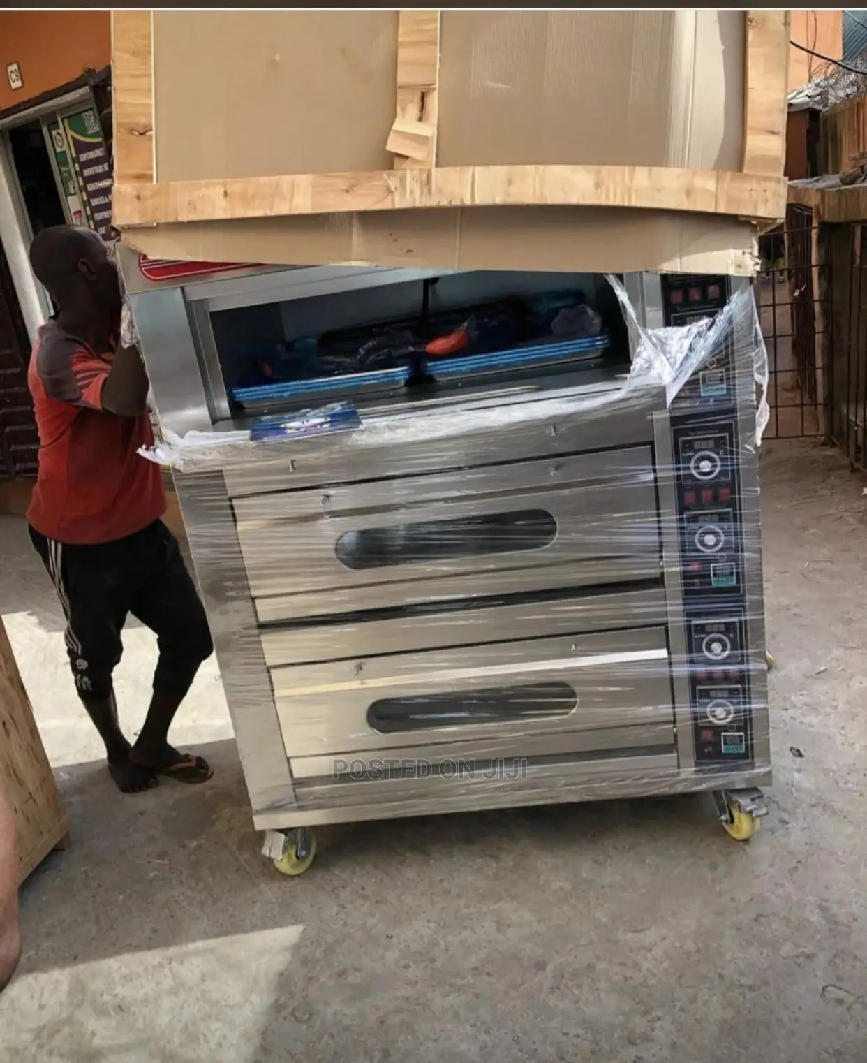 Gas /Electric Oven 6trays 3deck