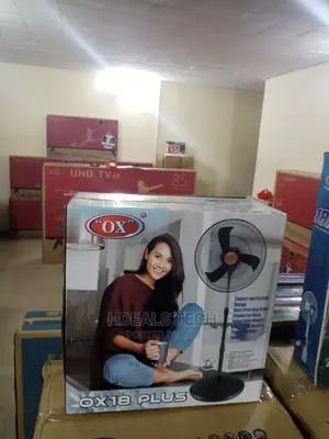 18 Inch OX Non-Rechargeable Standing Fan