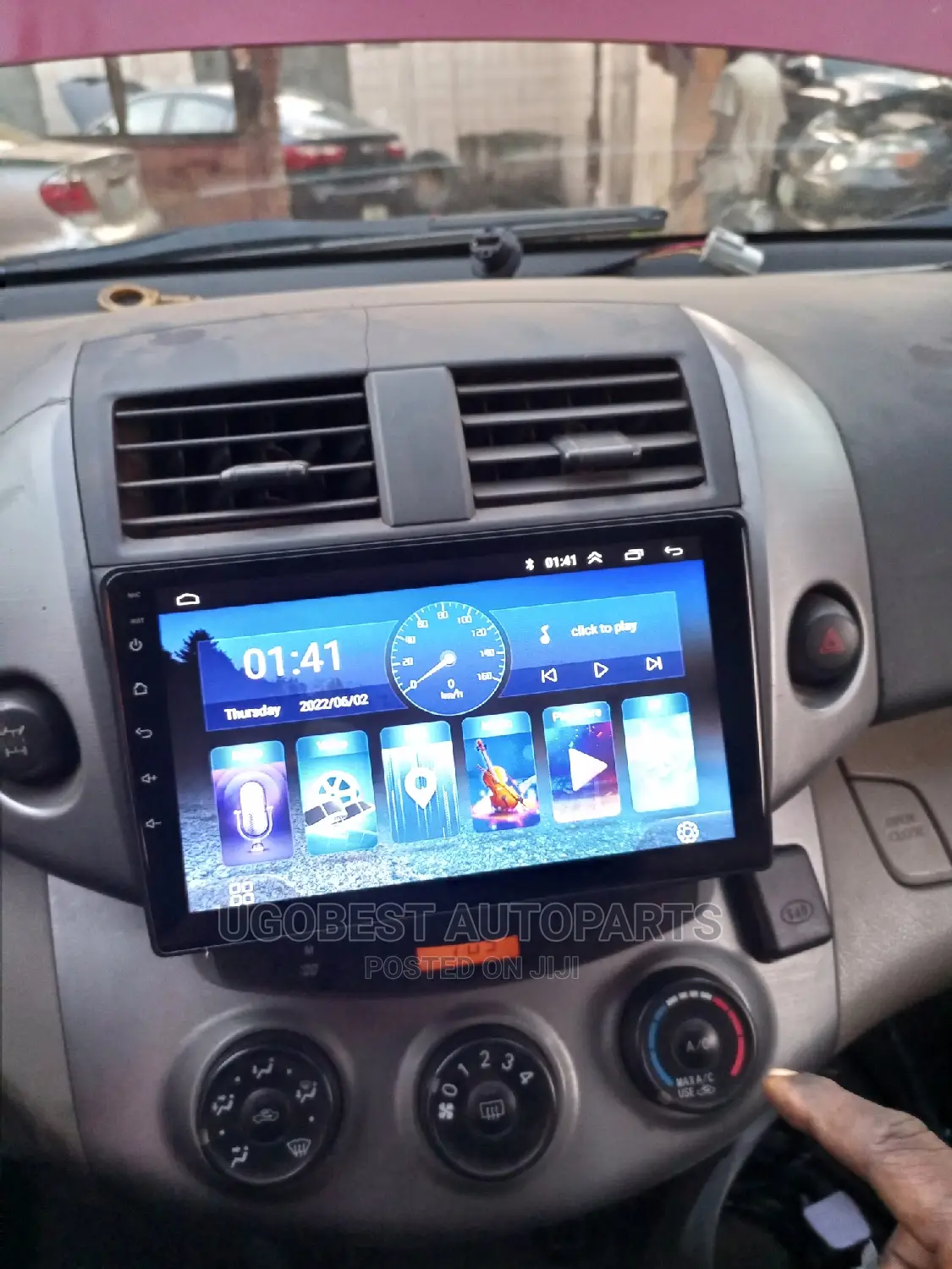 Rav4 Android Screen for (2007/2010) Model With GPS Map