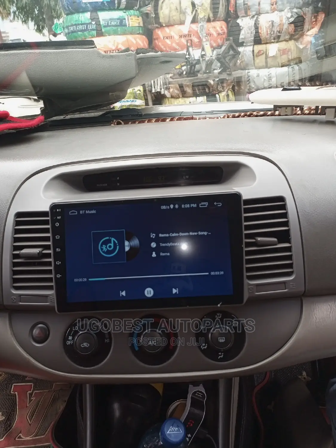 Camry Android Screen 2004 Model