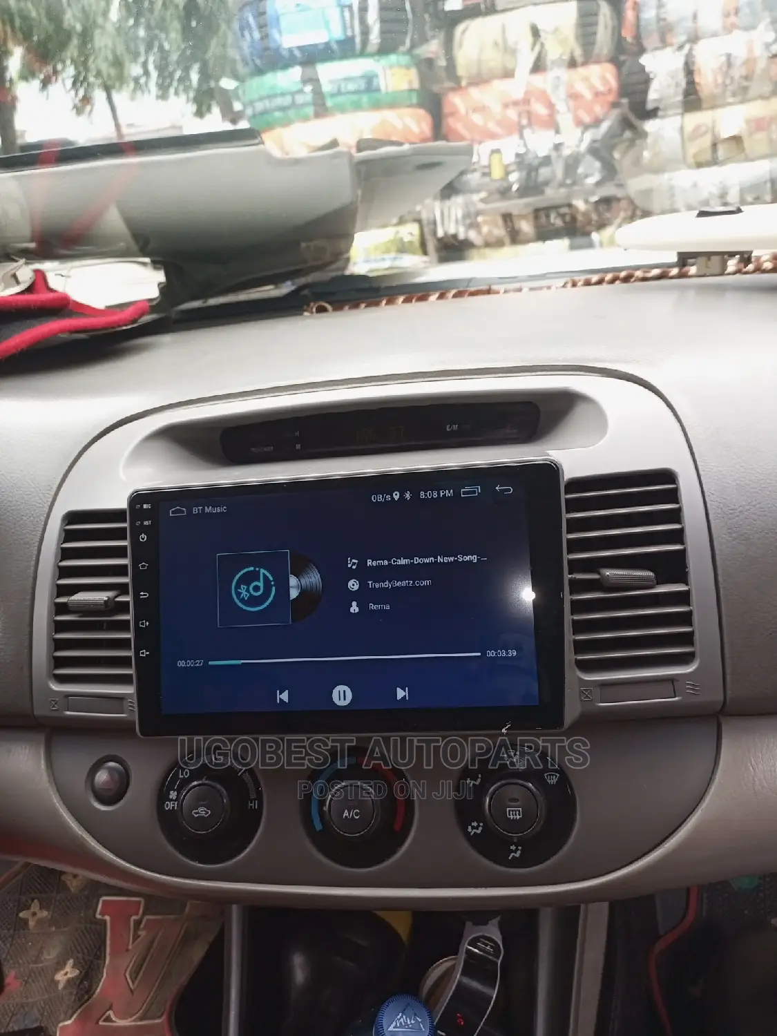 Camry 2004/06 Android Screen With GPS Navigation System(Map)