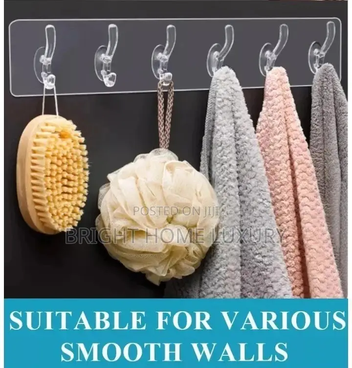 Transparent Strong Adhesive Wall Hanging Hook