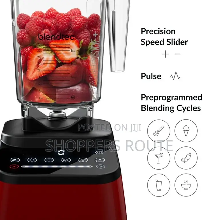 Blendtec Designer 650 With Wildside Jar GO Travel Bottle