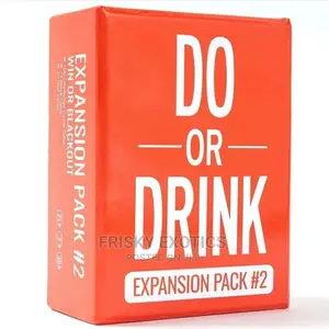 Do or Drink Game Cards Suitable for Adult Party