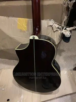 Quality Ibanez Four String Electro Acoustic Guitar