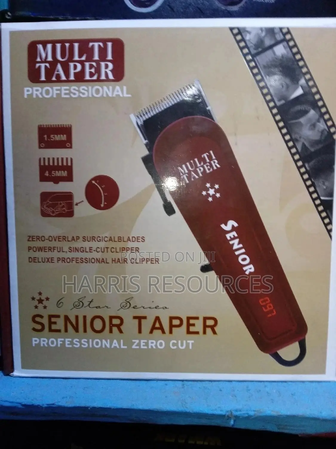 Senior Taper/Multi Taper Rechargeable Clipper