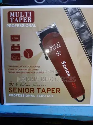 Senior Taper/Multi Taper Rechargeable Clipper