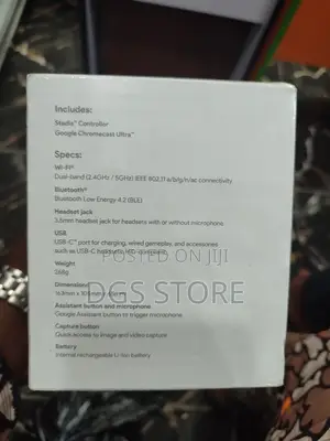 Google Stadia Premiere Edition Cloud Gaming Controller