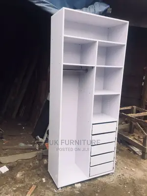 Beautiful Open Wardrobe Without Doors 3 by 7ft (Live Photo)