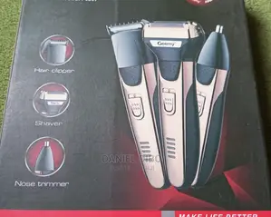Geemy Rechargeable Shaver And Trimmer Set