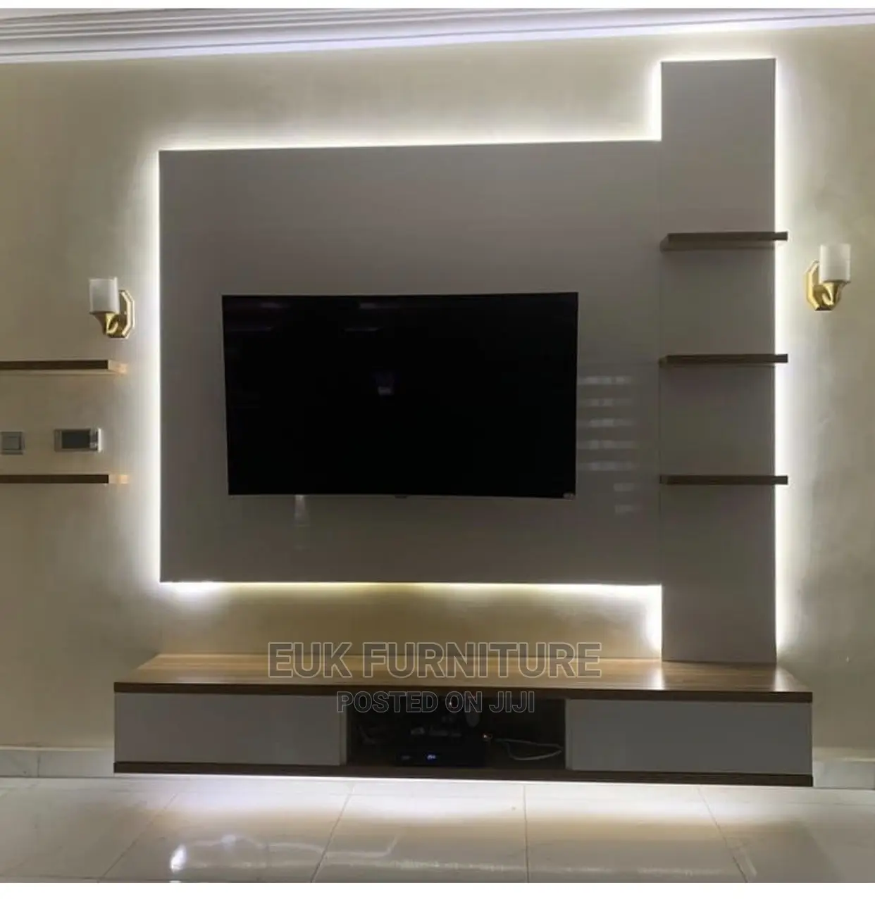 Beautiful Tv Console ( Depending on the Size )