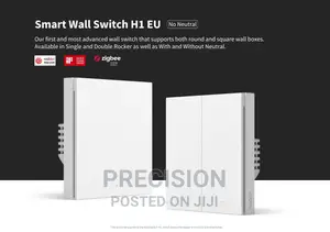 Aqara Smart Wall Switch H1 (No Neutral, Single Rocker))
