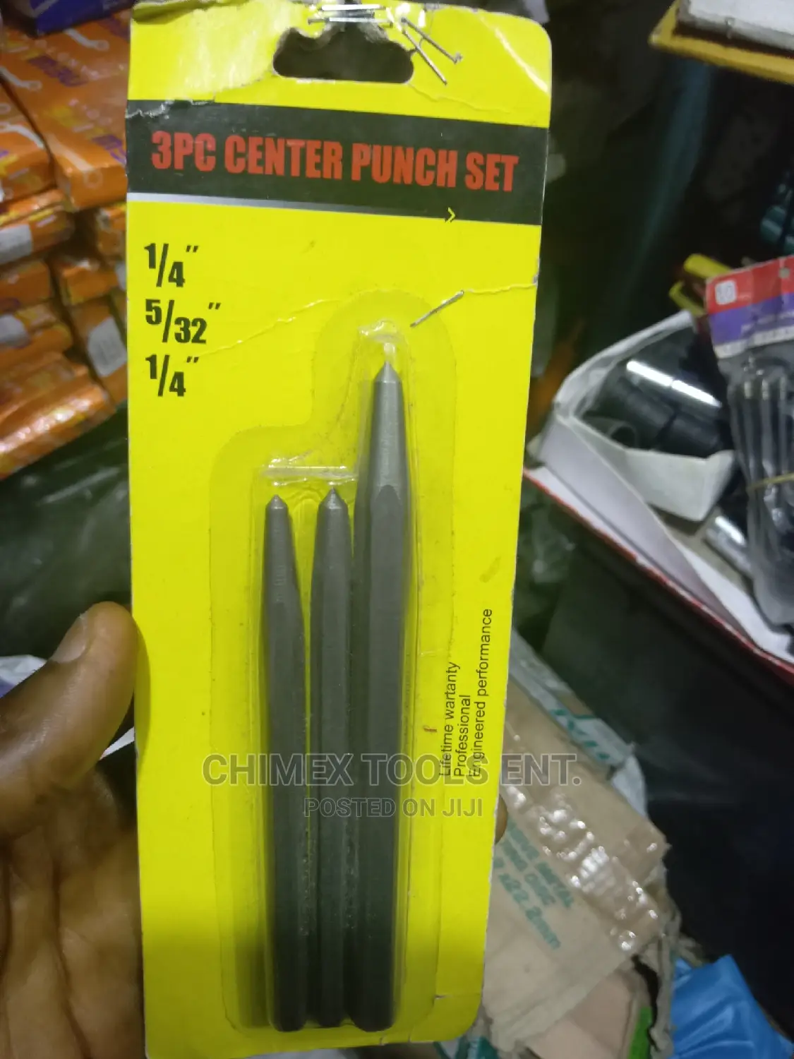 Center Puch Set Chisel