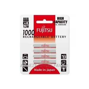 Fujitsu AAA X4 1.2V Rechargeable Battery