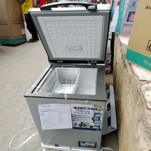 Bruhm Chest Freezer 100litres/BCS-100mg/Silver Color