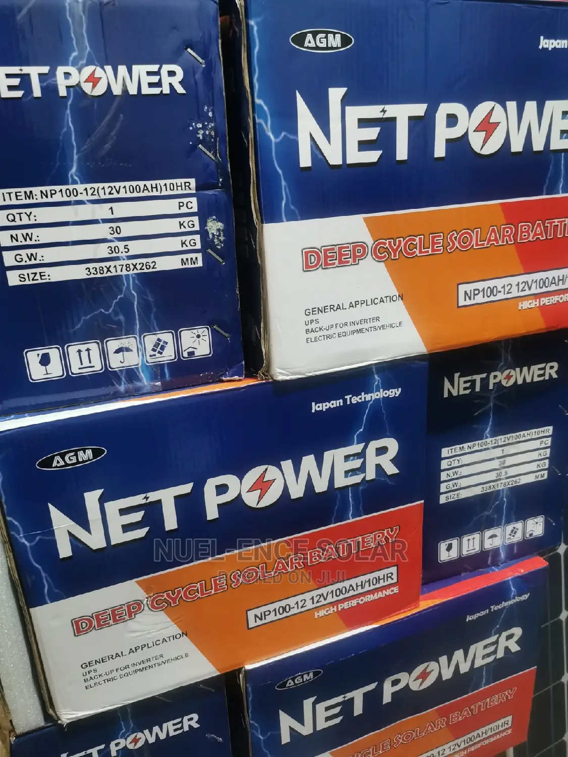 12v 100ah Netpower Battery
