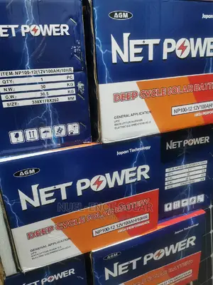 12v 100ah Netpower Battery