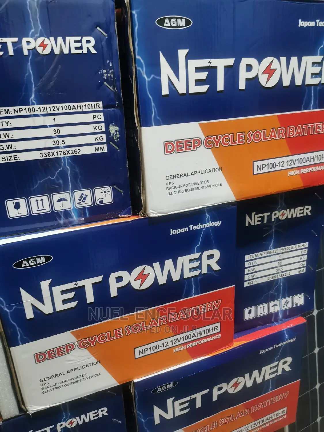 12v 100ah Netpower Battery