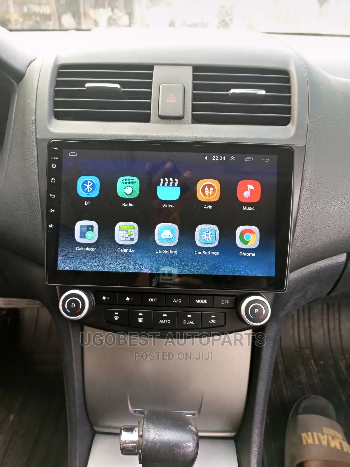 Honda Accord 2003/2006 (Eod) Android Screen With GPS (Map)