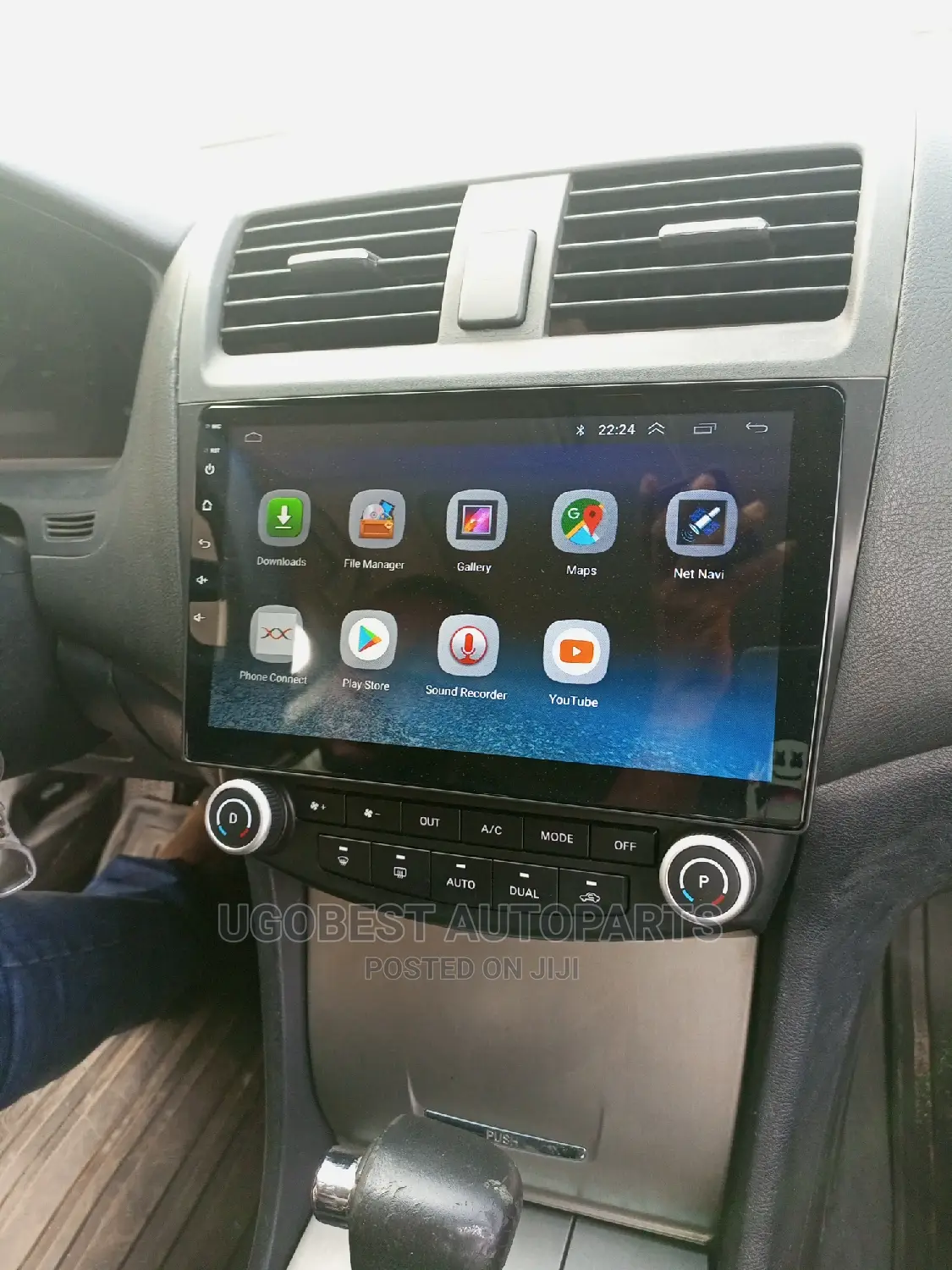 Honda Accord 2003/2006 (Eod) Android Screen With GPS (Map)