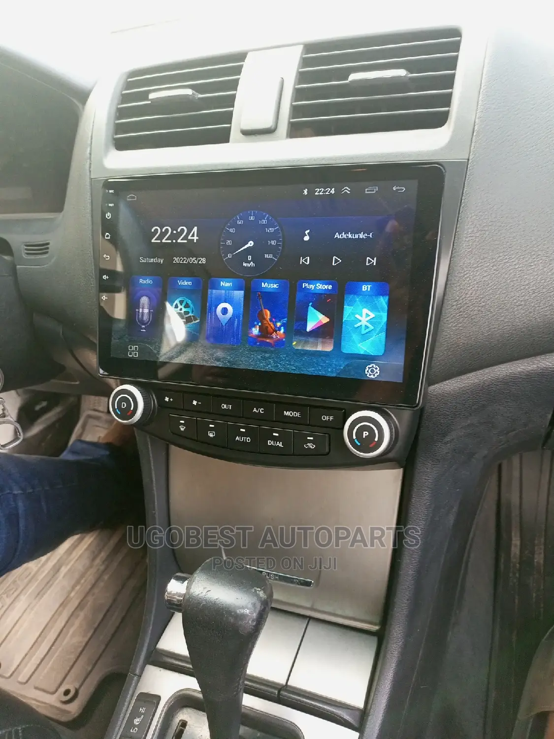 Honda Accord 2003/2006 (Eod) Android Screen With GPS (Map)