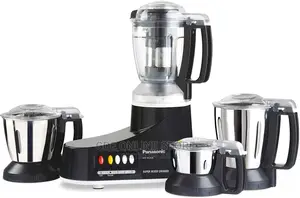 Panasonic MX-AC400 1000-Watt Super Mixer Grinder With 4 Jars