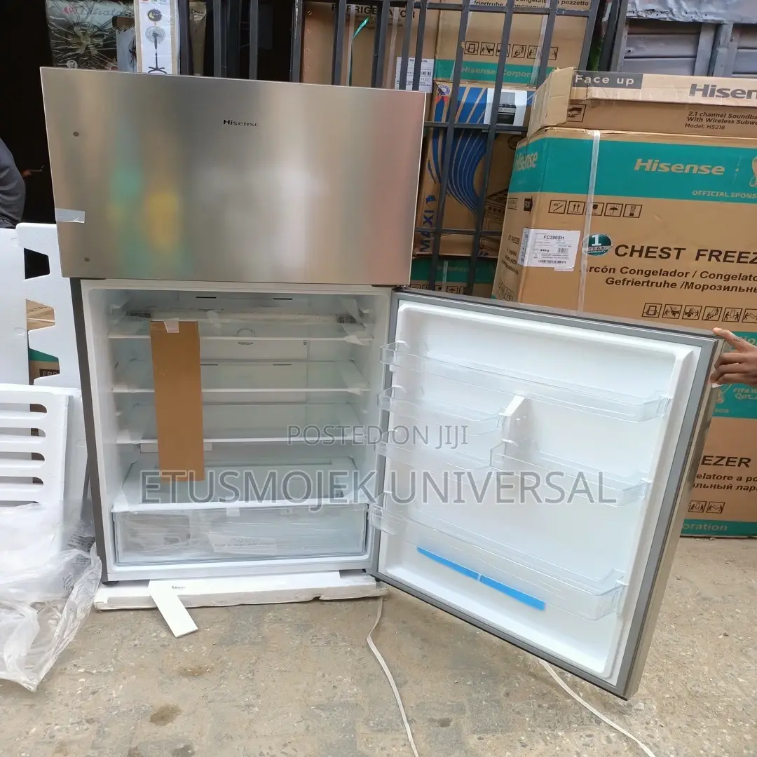 Hisense Refrigerator 49rd/375literssilver Color
