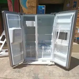 Midea Side by Side Massive Refrigerator With Microwave An