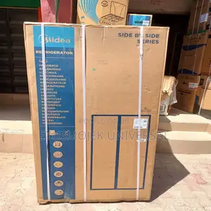 Midea Side by Side Massive Refrigerator With Microwave An