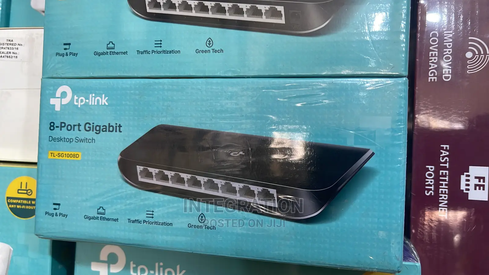 Tl-Sg1008d 8port Gigabit Desktop Switch