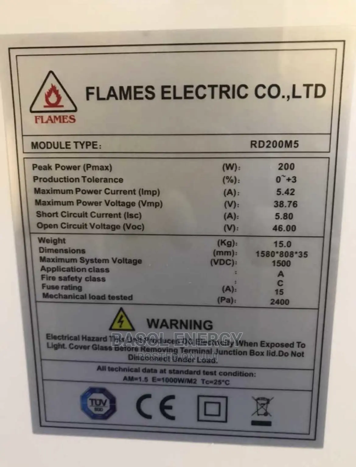 200w Solar Panels Mono