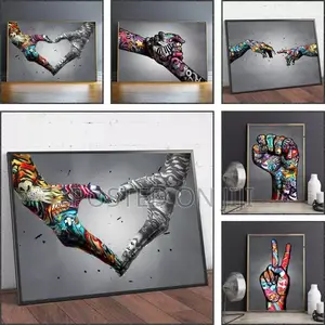 Hand in Hand Wall Posters and Prints
