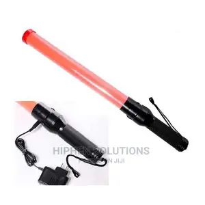 Steady-Glow Flashing Modes Traffic Baton