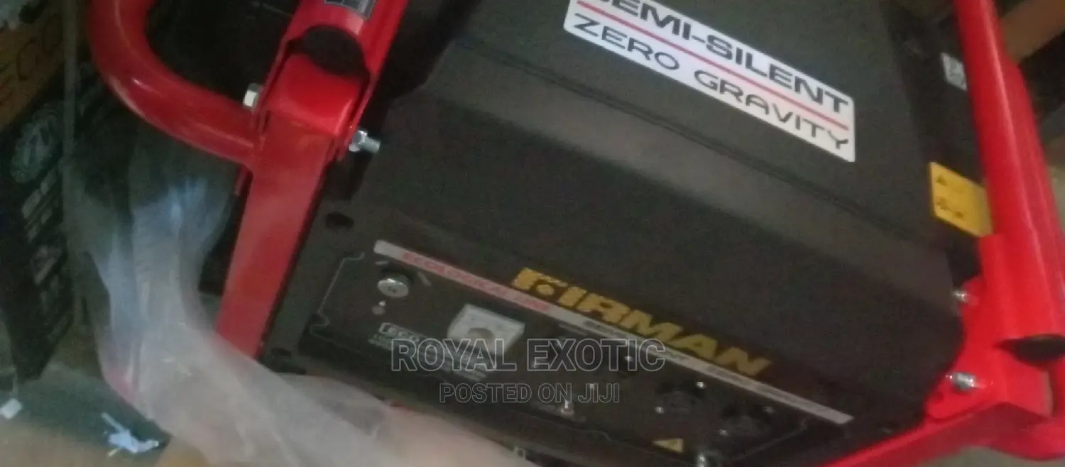 10kva Original Fireman Semi Silent Generator, Key Start
