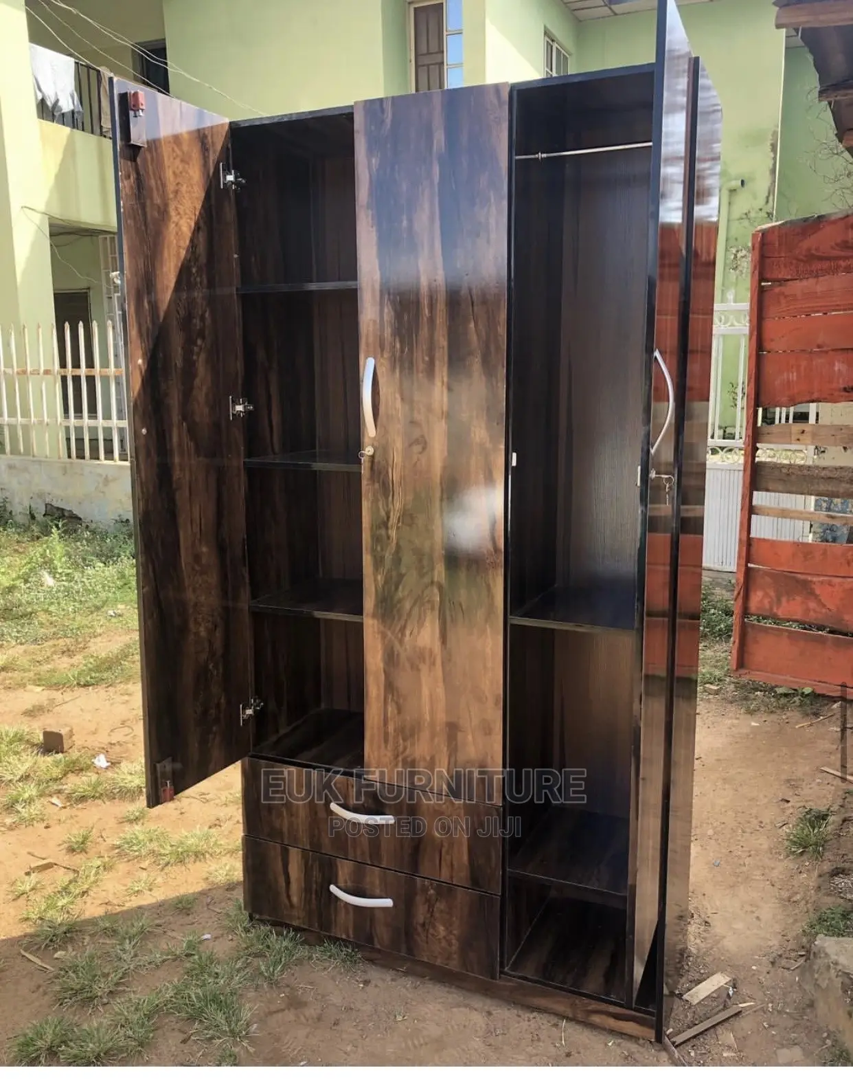 Unique 3 by 6ft Wardrobe Three Doors