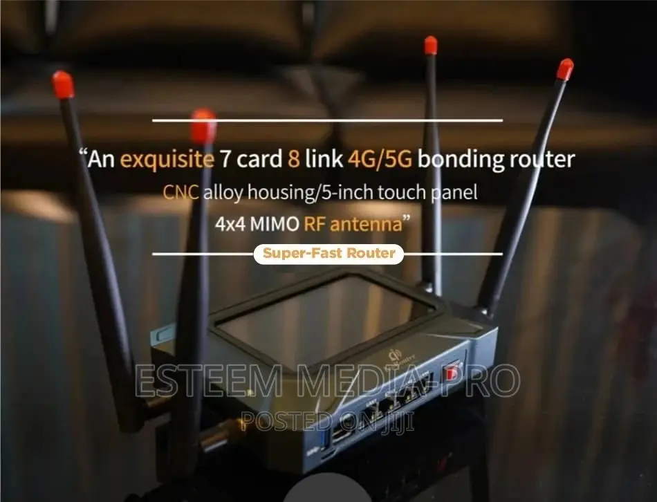 Liprouter Multiple Sim Cards Fast Bonding Router 4g/5g With