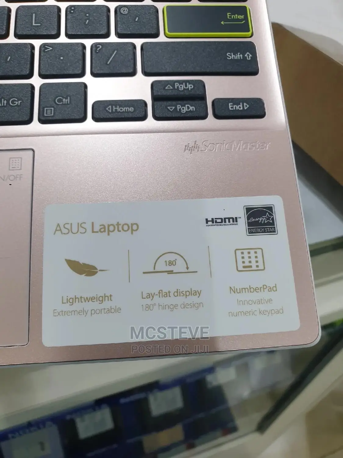New Laptop Asus 4GB Intel Pentium SSD 128GB