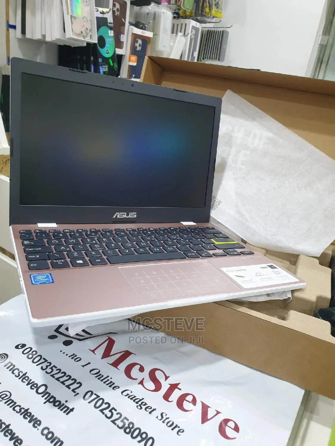 New Laptop Asus 4GB Intel Pentium SSD 128GB