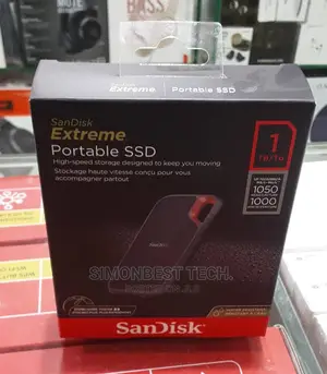 Photo - Sandisk SSD Extreme Portable Hard Drive 1tb.