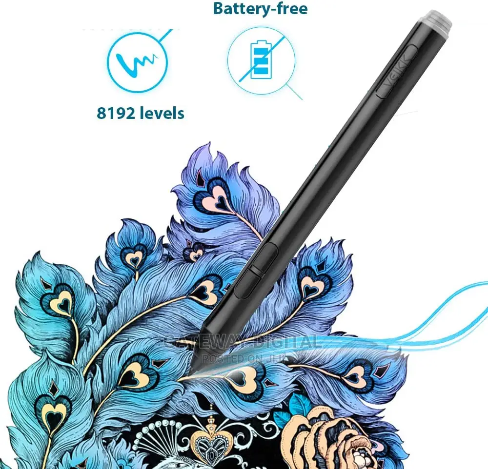 Drawing Tablet VEIKK A50 Graphics Tablet With Battery-Free
