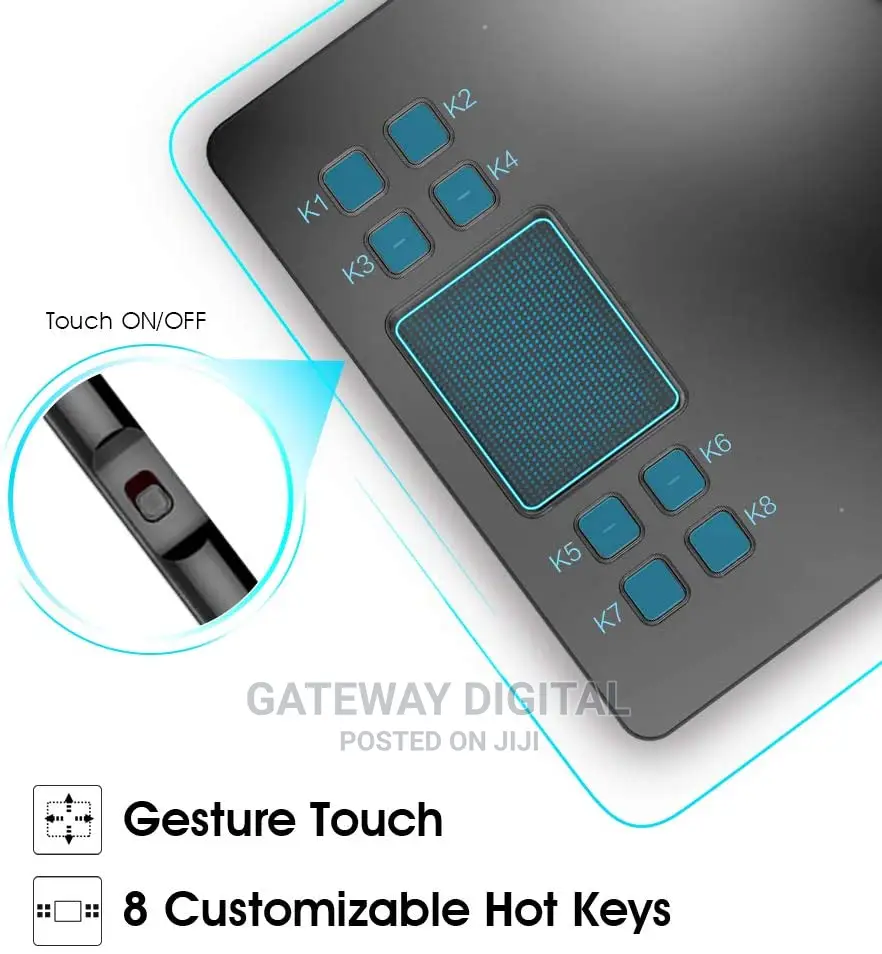 Drawing Tablet VEIKK A50 Graphics Tablet With Battery-Free