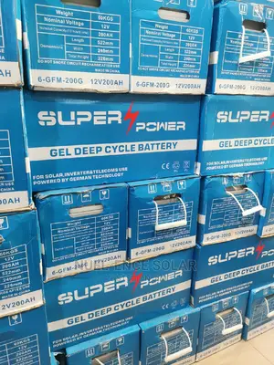 12v 200ah Super Power Gel Battery