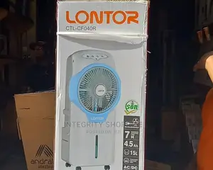 Lontor Rechargeable Air Cooler Water Fan With Remote