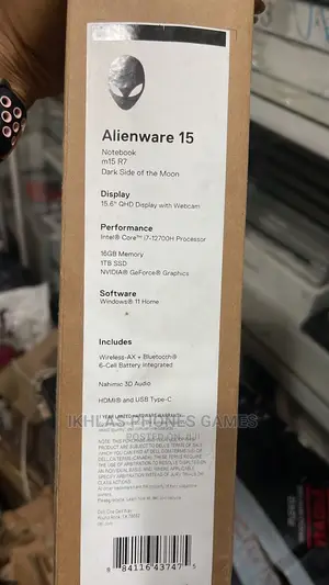 New Laptop Alienware M17x R2 16GB Intel Core i7 SSD 1T