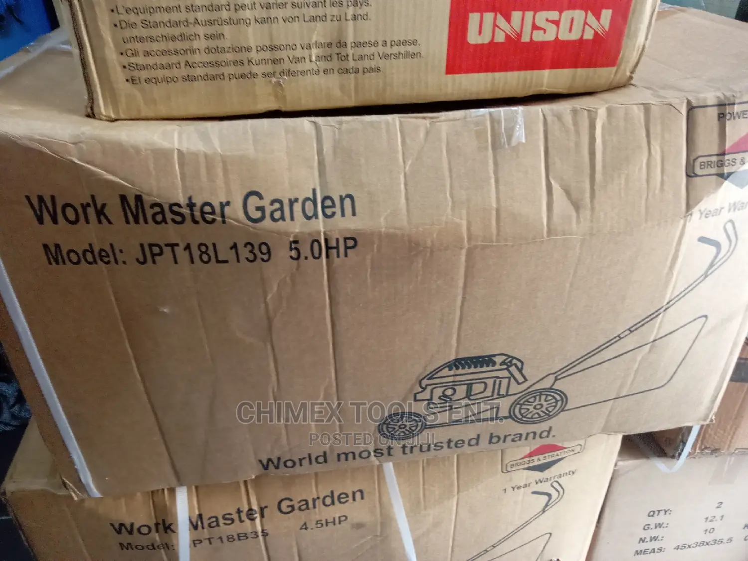 Hand Lawn Mower Work Master