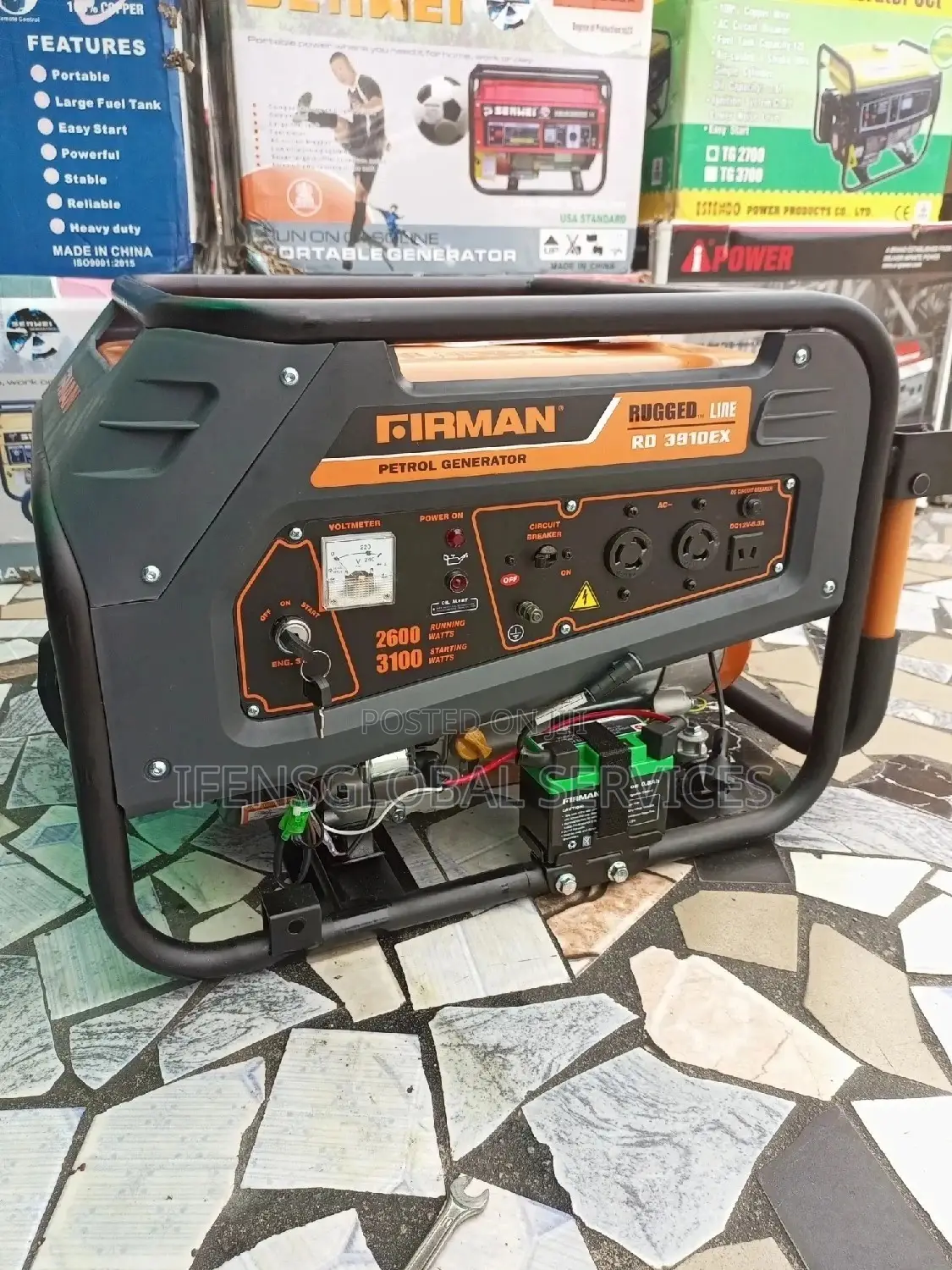 Firman Generator Rd3910ex