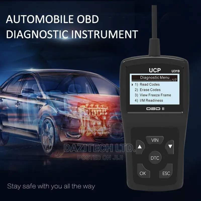 U319car Mini Code Reader OBD2 Fault Detector Diagnostic Tool