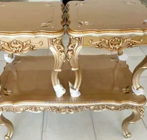 Original Executive Imported Royal Center Table With 2 Sides