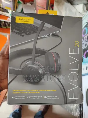 Jabra Evolve 20 UC Wired Stereo Headphone